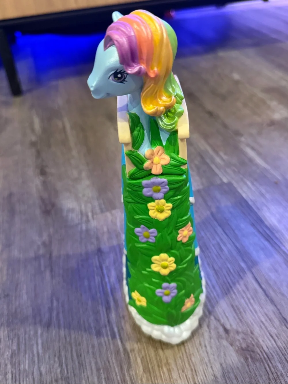 My Little Pony Rainbow Pastel Pony Bath soap dispenser Blue Waterfall
